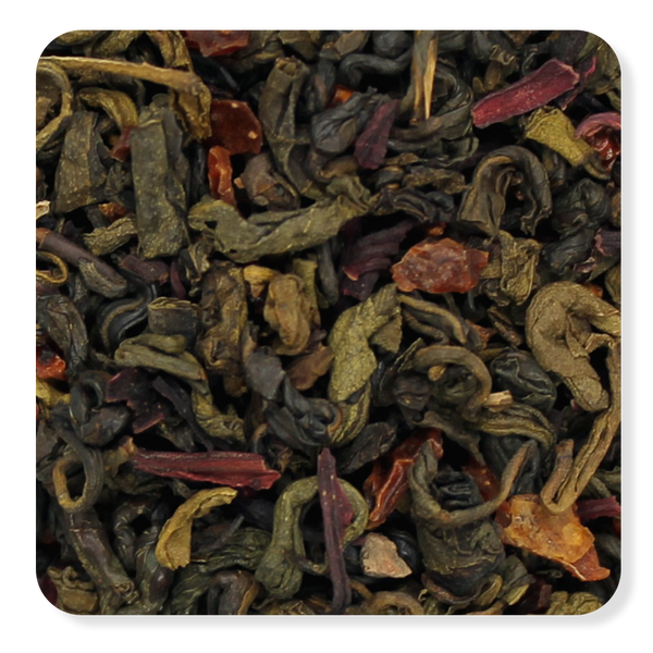Pomegranate Hibiscus tea.